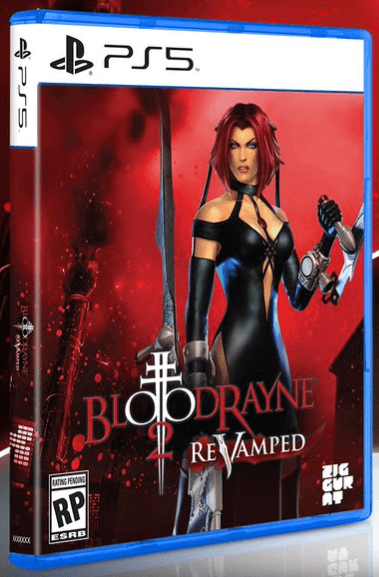 Bloodrayne 1 & 2: Revamped box art for Playstation 5